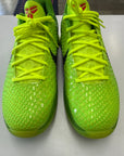 KOBE 6 PROTRO GRINCH 2020 - SIZE 12.5 (WORN) - SUPER CLEAN