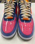 AIR FORCE 1 L0W UNDEFEATED MULTI-PATENT TOTAL ORANGE - SIZE 10.5 (WORN)