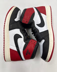 AIR JORDAN 1 HIGH BLACK TOE REIMAGINED - SIZE 12 (WORN)