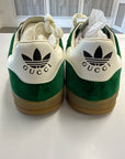 ADIDAS X GUCCI GAZELLE GREEN - SIZE 9 (WORN) - SUPER CLEAN