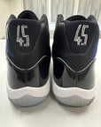 AIR JORDAN 11 SPACE JAM 2016 - SIZE 10 (WORN)
