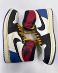 AIR JORDAN 1 HIGH FRAGMENT X UNION LA VARSITY RED SPORT ROYAL - SIZE 12 (WORN)