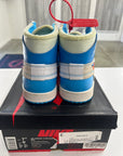 DS AIR JORDAN 1 HIGH OFF WHITE UNC - SIZE 7.5 (MISSING ORANGE LACES)