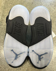 AIR JORDAN 5 BLACK METALLIC REIMAGINED - SIZE 9 (WORN) - SUPER CLEAN