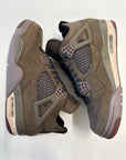 AIR JORDAN 4 A MA MANIERE DARK MOCHA - SIZE 9 (WORN) - SUPER CLEAN