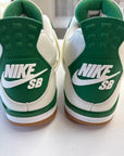 AIR JORDAN 4 SB PINE GREEN - SIZE 9.5 (WORN) - SUPER CLEAN