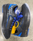 OFF WHITE AIR JORDAN 2 BLACK ROYAL - SIZE 7.5 (WORN)
