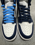 AIR JORDAN 1 HIGH OBSIDIAN - SIZE 9.5 (WORN)