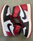 AIR JORDAN 1 HIGH BLACK TOE REIMAGINED - SIZE 10.5 (WORN)