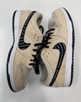 SB DUNK LOW ALBINO & PRETO - SIZE 11 (WORN)