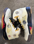 OFF WHITE AIR JORDAN 5 SAIL - SIZE 11 (WORN)