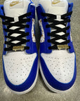 SB DUNK LOW SUPREME STARS HYPER ROYAL - SIZE 12 (WORN)