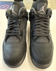 AIR JORDAN 4 BLACK CAT 2025 - SIZE 10.5 (WORN) - SUPER CLEAN