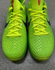 KOBE 6 PROTRO GRINCH - SIZE 9.5 (WORN)
