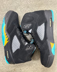 AIR JORDAN 5 AQUATONE - SIZE 10 (WORN)