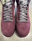 AIR JORDAN 5 BURGUNDY 2023 - SIZE 13 (WORN)