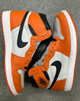 AIR JORDAN 1 HIGH REVERSED SHATTERED - SIZE 12 (WORN)