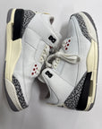 AIR JORDAN 3 WHITE CEMENT REIMAGINED - SIZE 7.5 (WORN)