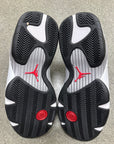 AIR JORDAN 14 BLACK TOE 2014 - SIZE 9 (WORN)