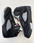 AIR JORDAN 5 OG BLACK METALLIC REIMAGINED - SIZE 13 (WORN) - SUPER CLEAN