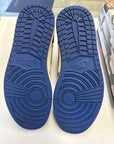 AIR JORDAN 1 HIGH UNION STORM BLUE - SIZE 9 (WORN)