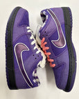 SB DUNK LOW PRO OG QS PURPLE LOBSTER - SIZE 11.5 (WORN)