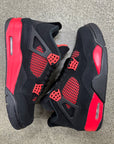 AIR JORDAN 4 RED THUNDER - SIZE 9 (WORN) - SUPER CLEAN