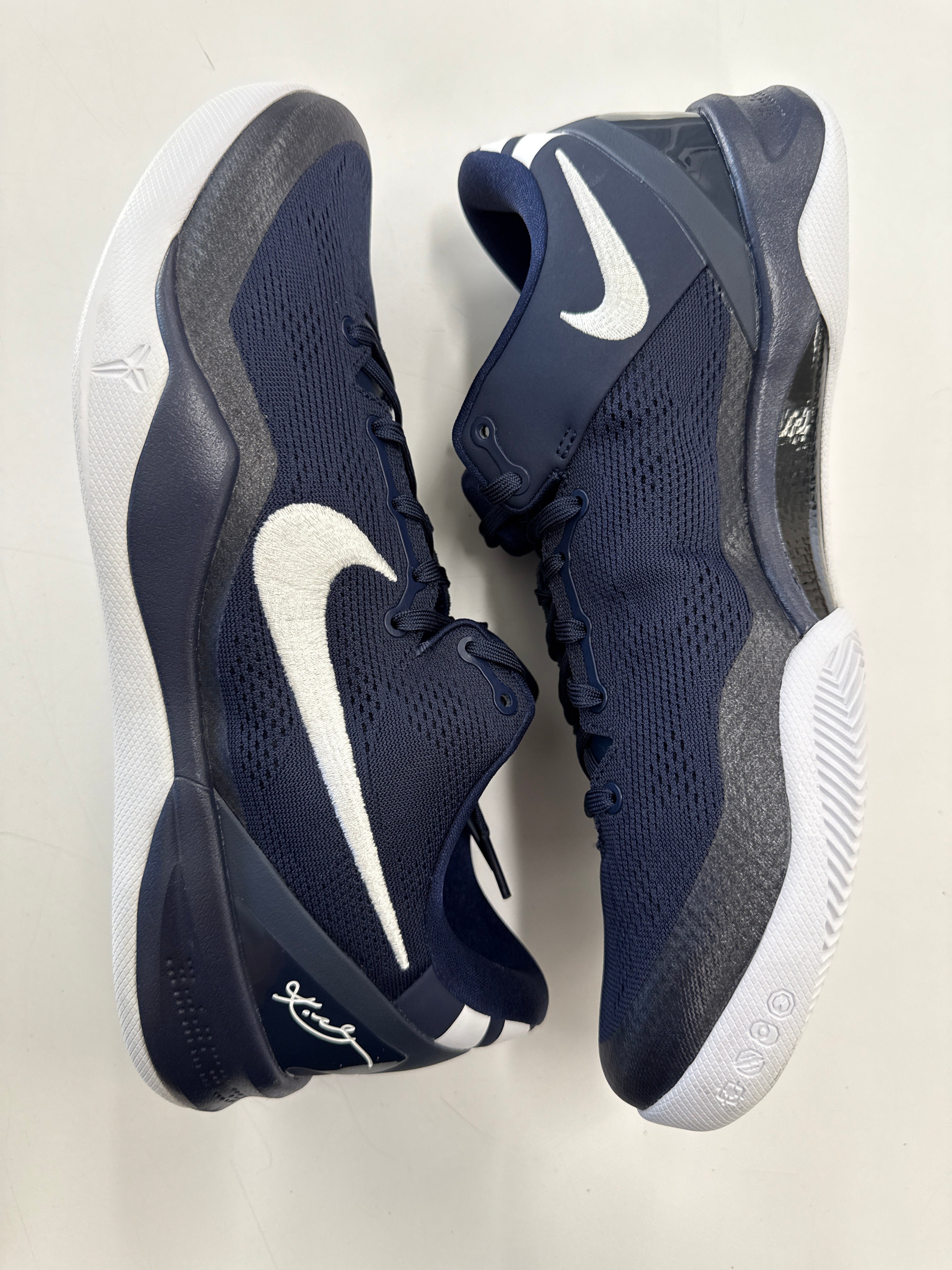 KOBE 8 PROTRO COLLEGE NAVY - SIZE 12 (WORN) - SUPER CLEAN – Sole