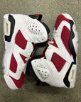 AIR JORDAN 6 CARMINE - SIZE 9 (WORN)