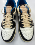 AIR JORDAN 1 LOW TRAVIS SCOTT FRAGMENT - SIZE 8 (WORN)