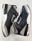 AIR JORDAN 3 BLACK CEMENT 2024 - SIZE 12 (WORN)