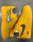 OFF WHITE AIR FORCE 1 LOW LEMONADE - SIZE 7 (WORN)