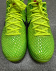 KOBE 6 PROTRO GRINCH - SIZE 9 (WORN)