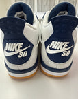 AIR JORDAN 4 NAVY SB - SIZE 9.5 (WORN)