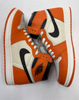 AIR JORDAN 1 HIGH REVERSED SHATTERED - SIZE 10.5 (WORN) - SUPER CLEAN