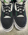 AIR JORDAN 3 PINE GREEN - SIZE 10.5 (WORN)