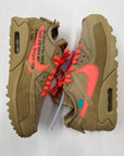 OFF WHITE AIR MAX 90 BEIGE - SIZE 8 (WORN)