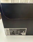 AIR JORDAN 4 BLACK CANVAS - SIZE 9.5 (WORN) - SUPER CLEAN