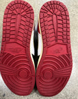 AIR JORDAN 1 UNION BLACK TOE - SIZE 10.5 (WORN)