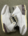 WMNS AIR JORDAN 3 A MA MANIERE - SIZE W11.5 M10 (WORN) - SUPER CLEAN