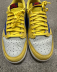 WMNS AIR JORDAN 1 LOW TRAVIS SCOTT CANARY - SIZE W10.5 M9 (WORN)