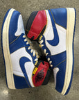 AIR JORDAN 1 UNION STORM BLUE - SIZE 9.5 (WORN)