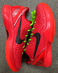 KOBE 6 PROTRO REVERSE GRINCH - SIZE 10 (WORN)