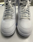 AIR JORDAN 5 WHITE METALLIC 2026 - SIZE 10.5 (WORN)