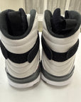 AIR JORDAN 8 WHITE TRUE RED 2025 - SIZE 11 (WORN)