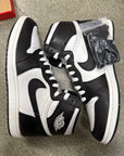 AIR JORDAN 1 HI 85 BLACK WHITE - SIZE 9 (WORN)
