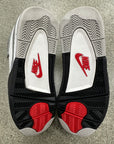 AIR JORDAN 4 WHITE CEMENT 2016 - SIZE 10 (WORN)
