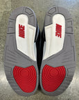 AIR JORDAN 3 BLACK CEMENT 2024 - SIZE 10.5 (WORN)