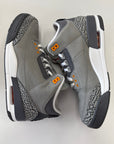 AIR JORDAN 3 COOL GREY 2021 - SIZE 10 (WORN)