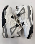 AIR JORDAN 4 WHITE CEMENT 2025 - SIZE 9.5 (WORN)